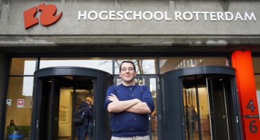 “Het helpt als ik zeg dat ik van Hogeschool Rotterdam ben”